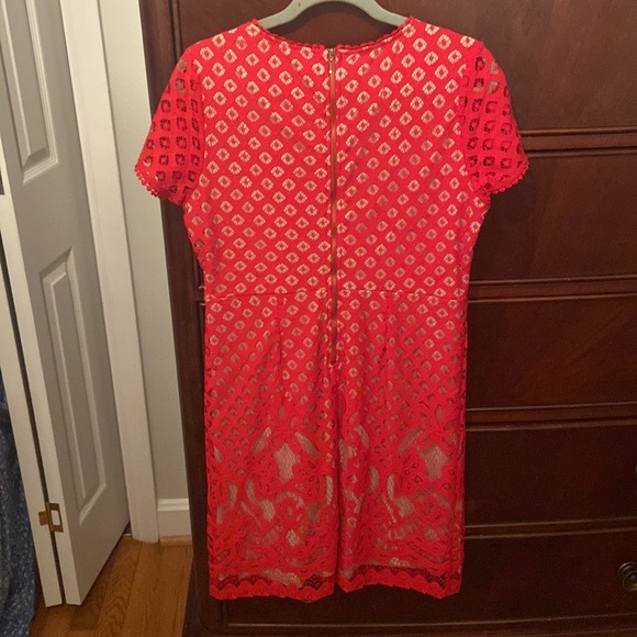 Red work dress - Picture 3 of 3